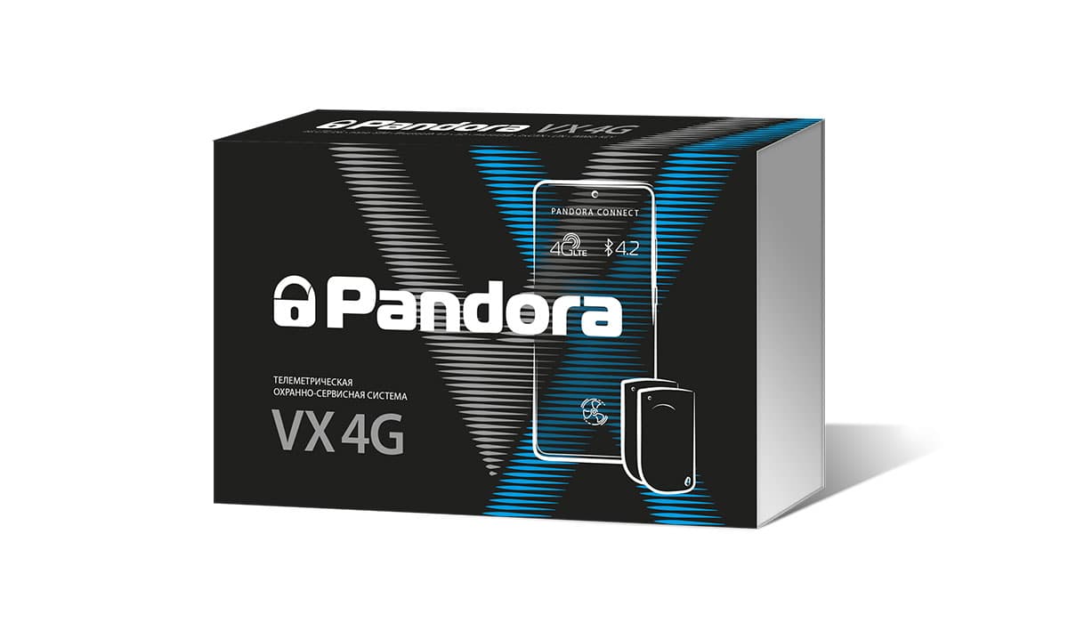 Автомобильная сигнализация Pandora VX-4G v3